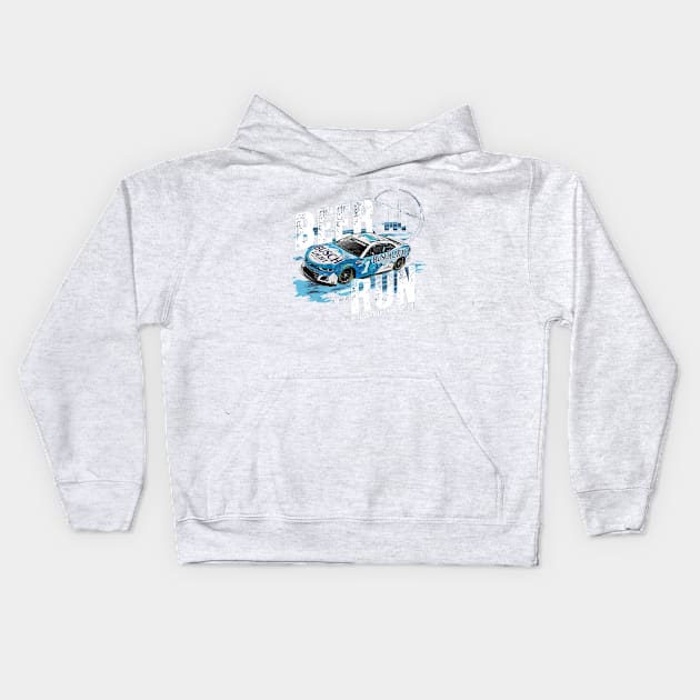 Ross Chastain Beer Run Kids Hoodie by ganisfarhan